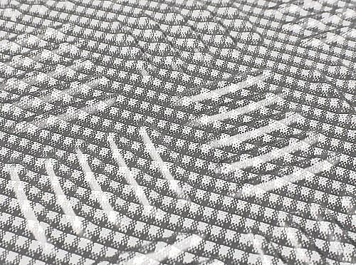 Universal bilgolvmattor 4-delad aluminiumlook | Silver | 69x49 cm och 46x47 cm