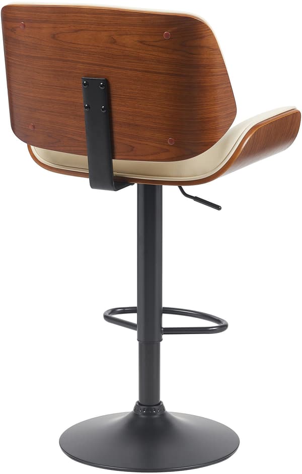 Barstol - Stool - Artificial Leather & Ergonomic Comfort - Justerbar & roterbar 360 °