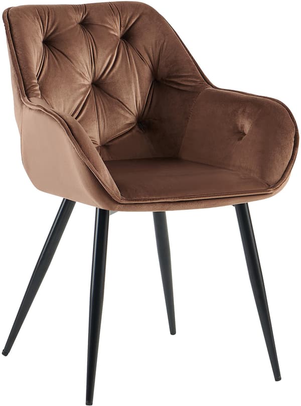Matstol sammet - bekväm plats - modern stil, golvskyddare