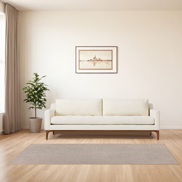 Brun matta / golvmatta - halkfri - 200 x 80 cm