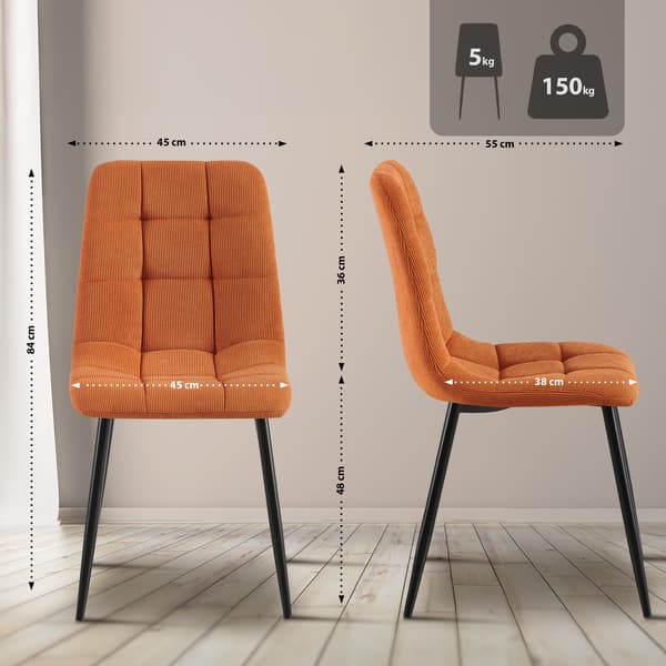 Matsalsstol Rib Tyg - Kökstol - Underhåll - Vänliga material