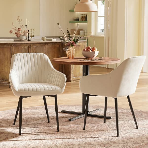 Matsalsstol i manchester med armstöd | Svart | 62,5x60x85 cm