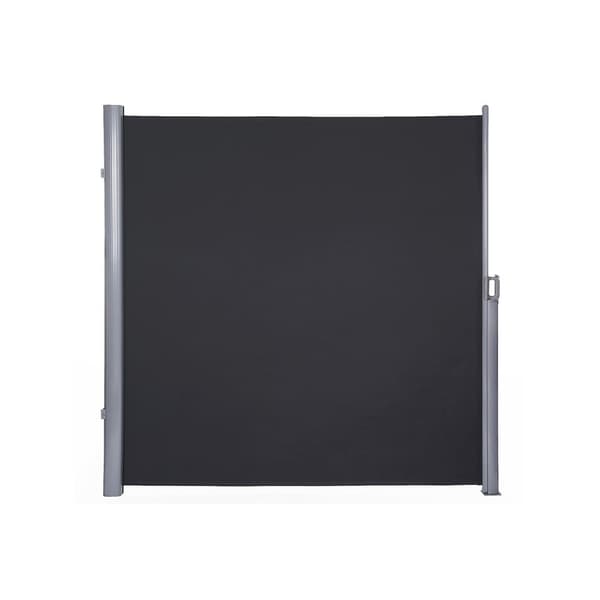 Sidomarkis balkong och terrass, robust polyester, vattenavvisande, beige, 180 x 350 cm