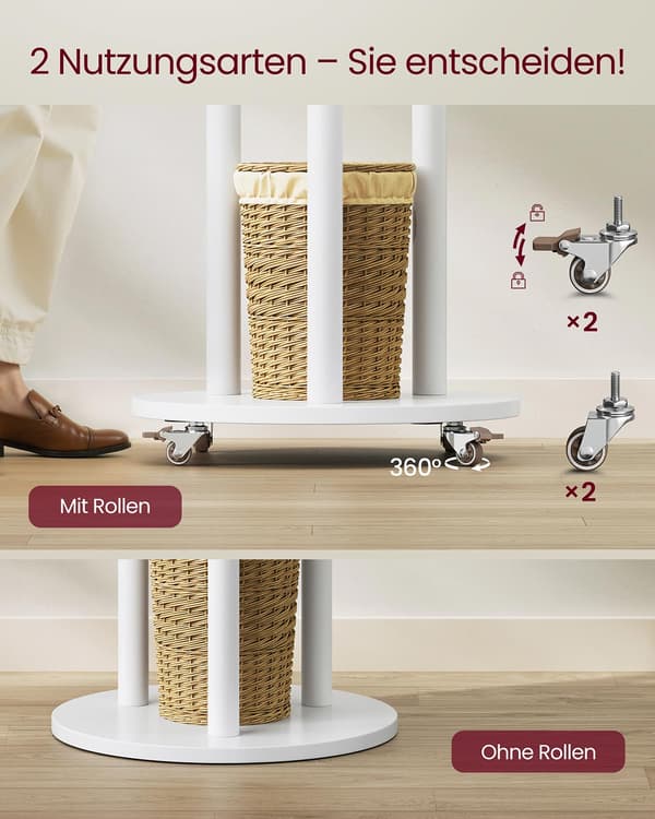 Vit garderob - förvaringsutrymme - platsbesparande - robust - 40 cm D x 175 cm H