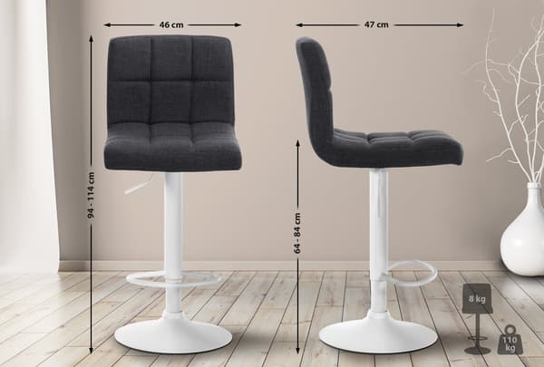 Barstolstyg - Stool - Stepleless justerbar, maximal komfort och elegant design