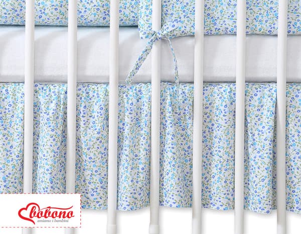 Duststranding för Bedstead - Bedomranding - skyddar och utsmyckar barnsäng