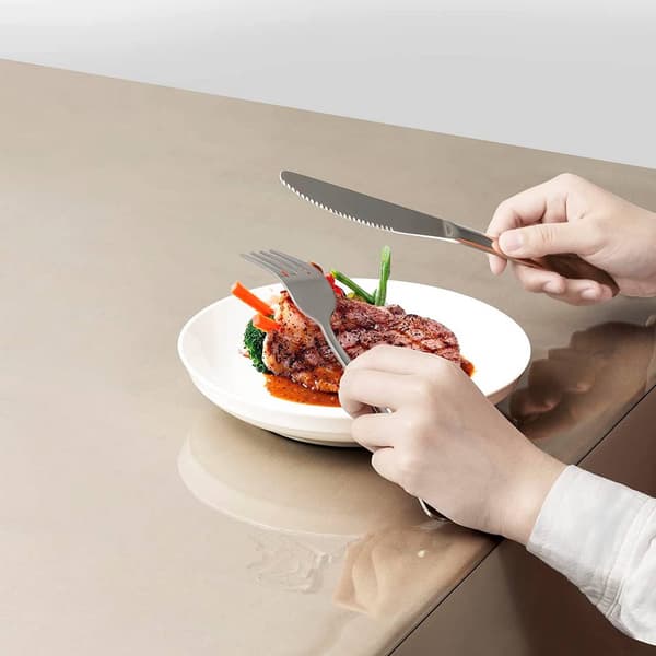 Transparent PVC bordsskydd 2 mm | Transparent | 90x140 cm