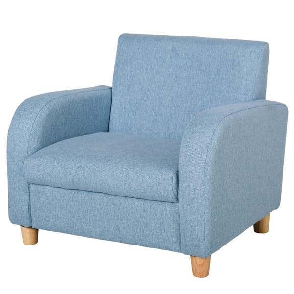 Barnsoffa för barn - Blå barnsoffa | Färg: Blå | Mått: 45x49x44,5 cm