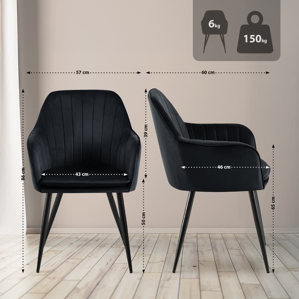 Sammet matsalstol - sammetstolstol - maximal komfort och elegant utseende