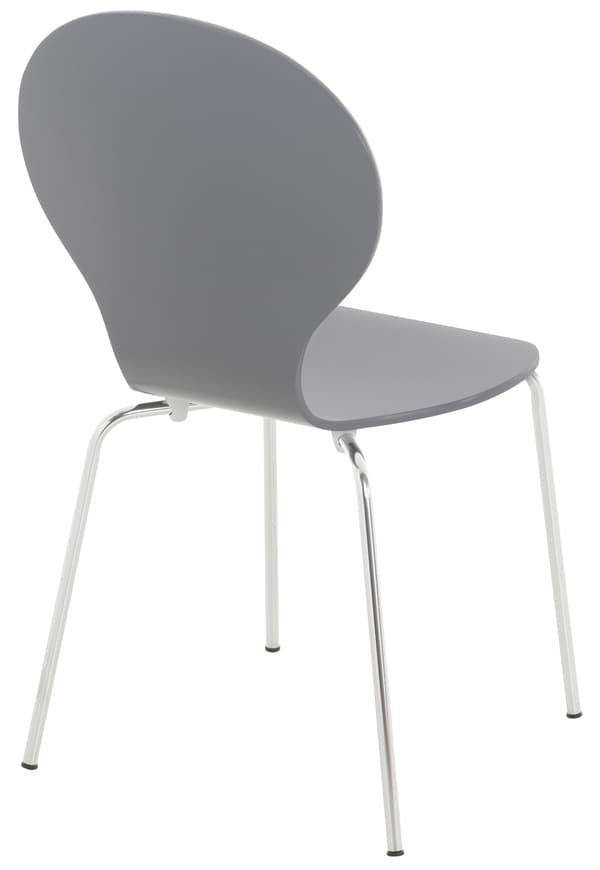 Stackbar konferensstol - Besöksstol - Ergonomisk sittposition, Wood Veneer Finish
