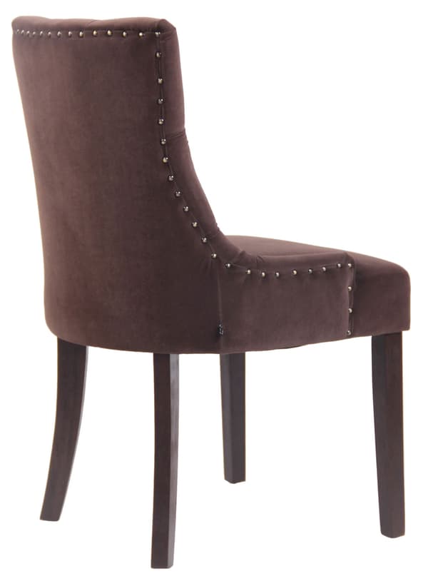Sammet matstol - designstol - bekväm plats, elegant och hållbar design