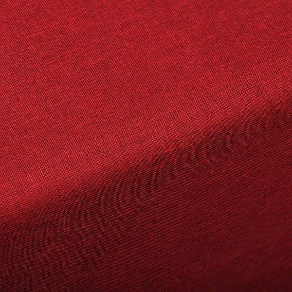 Rektangulär tvättbar duk | Röd | 130x220 cm