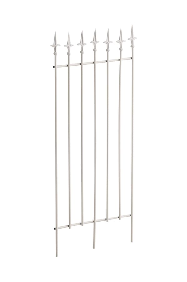 Rustic Climber Support - Nostalgic Plant Support - Handmade Iron Design | Färg: Vit