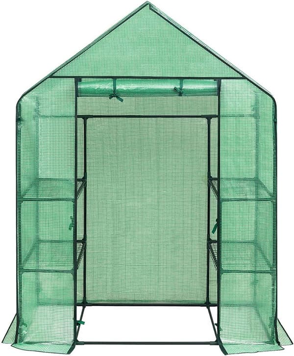 Folieväxthus för växter | Grön | 143x73x195 cm