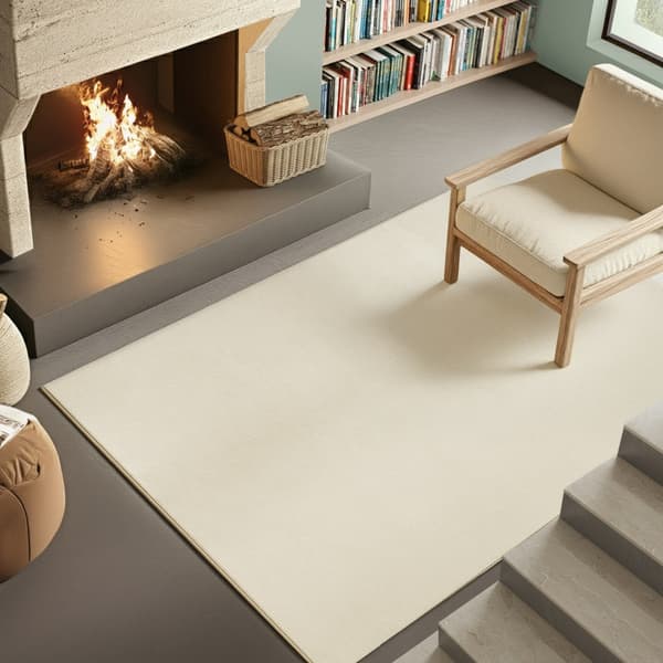 Matta för vardagsrum | Beige | 160x230 cm