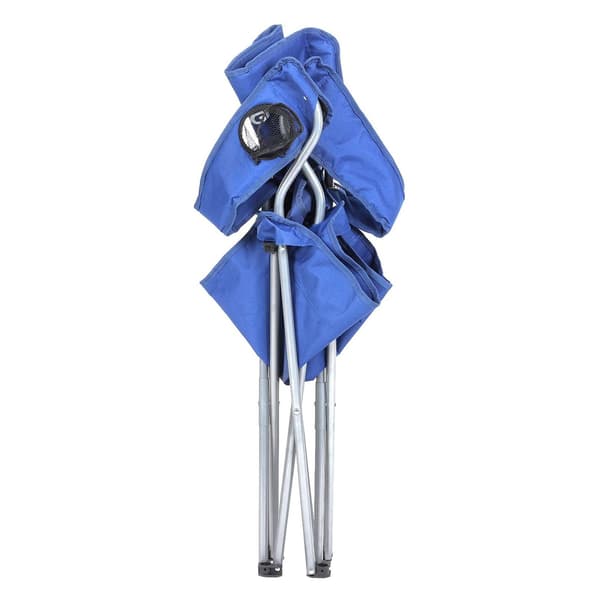 Campingstol 2-delat set | Blå | 51,5x76x95,5 cm