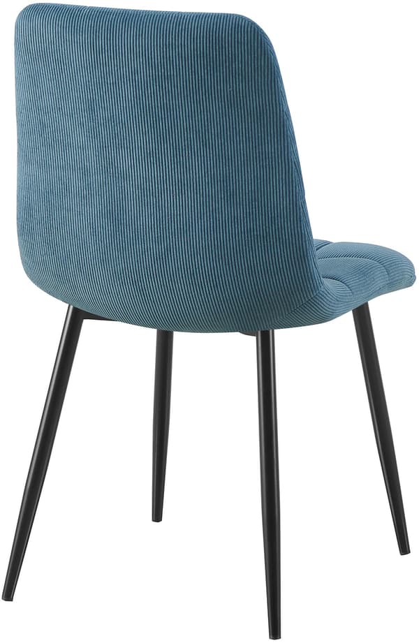 Modern matsalstol - designstol - Bekväm säte, metallram