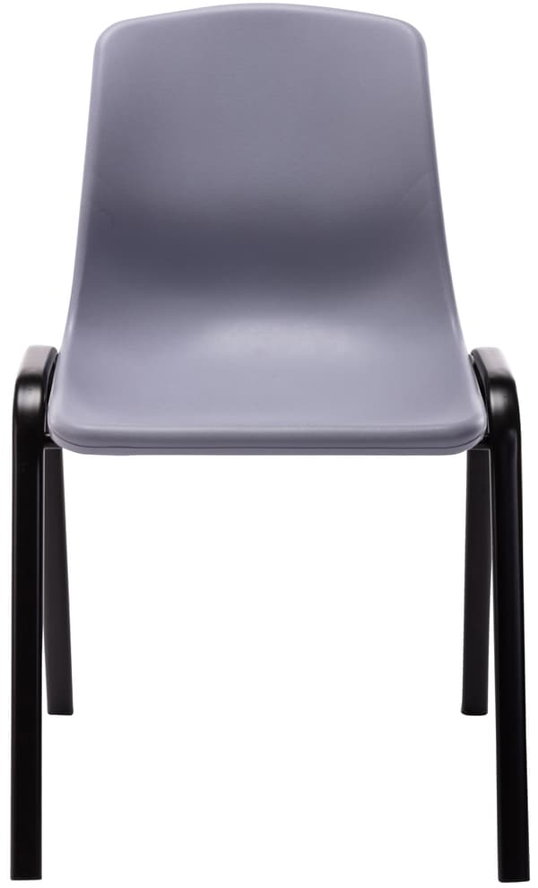 Staplingsstol - Stackbar stol - Space -Saving Comfort, Robust stabilitet, metall/plast | Färg: Grå