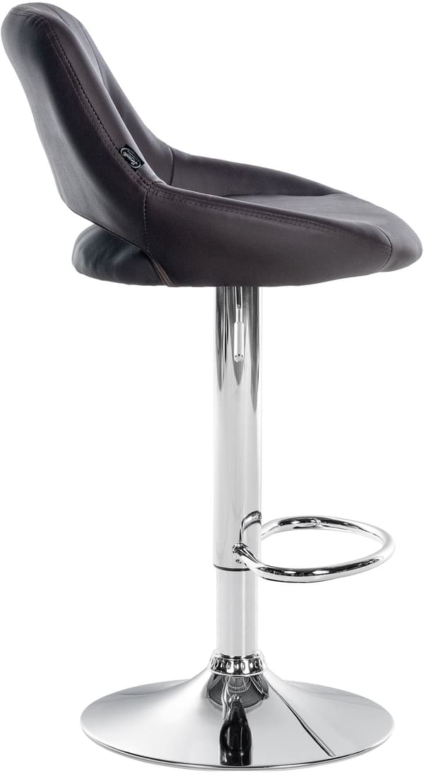 Artificial Leather Bar Pall - Pivotable Stool - Ergonomic Design for Comfort and Stability