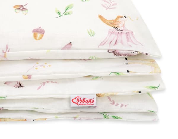 Baby Bed Set 2 -del - Crib Set - 100% bomull, hudvänlig och andbar