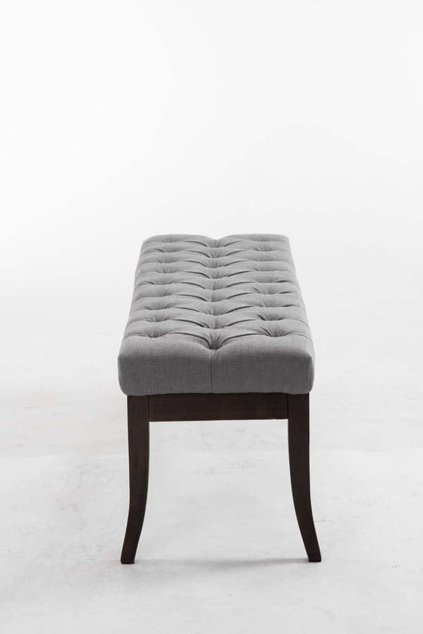 Tyg SOFA - Designer Sofa - Elegant extra sittrum för gäster | Färg: Grå | Storlek: 120 cm