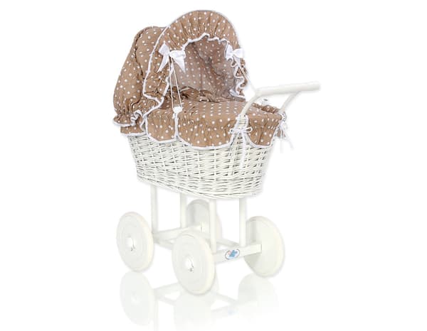 Rattan Doll - Toy Pram - Ecological and Handmade