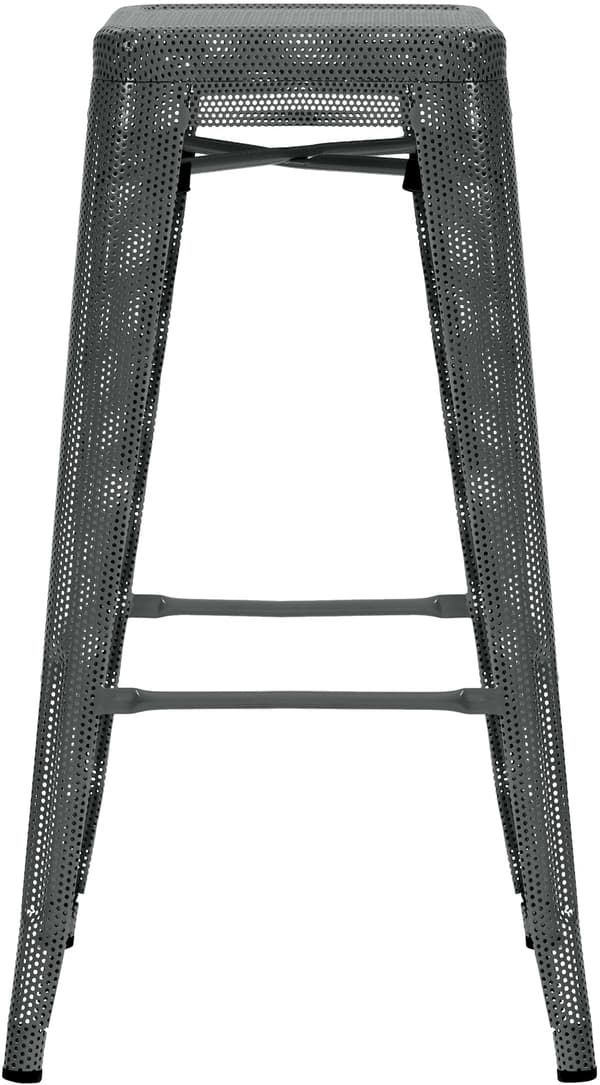 Barstol - Industriell pall - Stackbar och underhåll - vänlig design | Färg: Grå