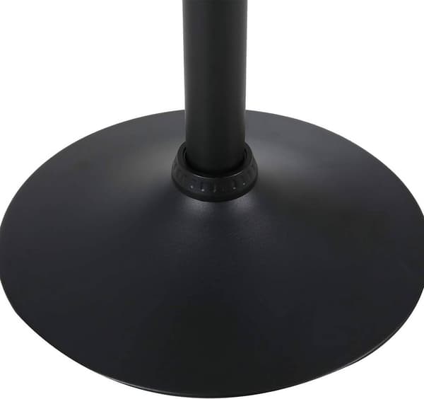 Justerbar barstol av konstläder | Grå | 38,5x39x62-84 cm