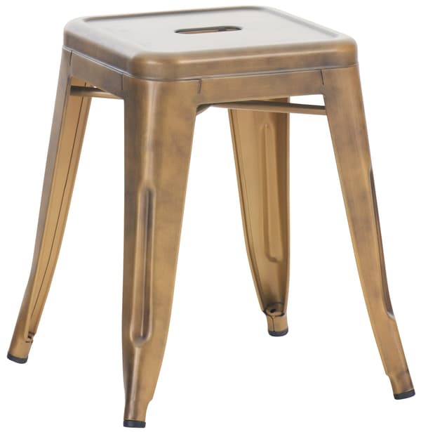 Modern stapelbar pall - Barstol - Space -Saving Design | Färg: Grönt
