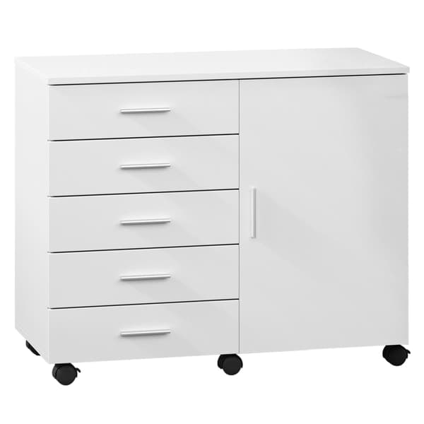 Rullcontainer med deur | Intelligens | 80x40x65 cm