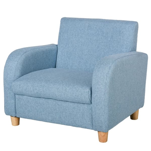 Barnsoffa för barn - Blå barnsoffa | Färg: Blå | Mått: 45x49x44,5 cm