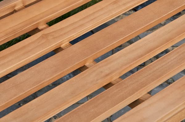 Teak Garden Bench Jackson - Solid Wood - Ergonomisk komfort