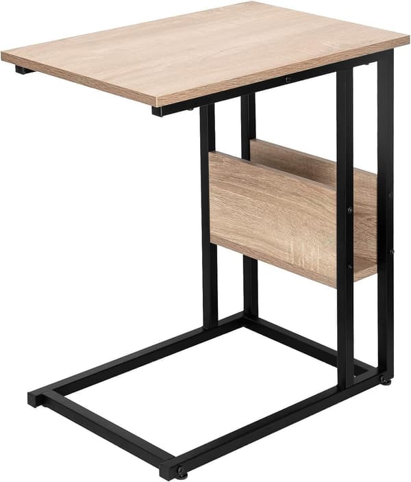 Sidobord med sidoficka och laptopbord | 55x36x59,5 cm
