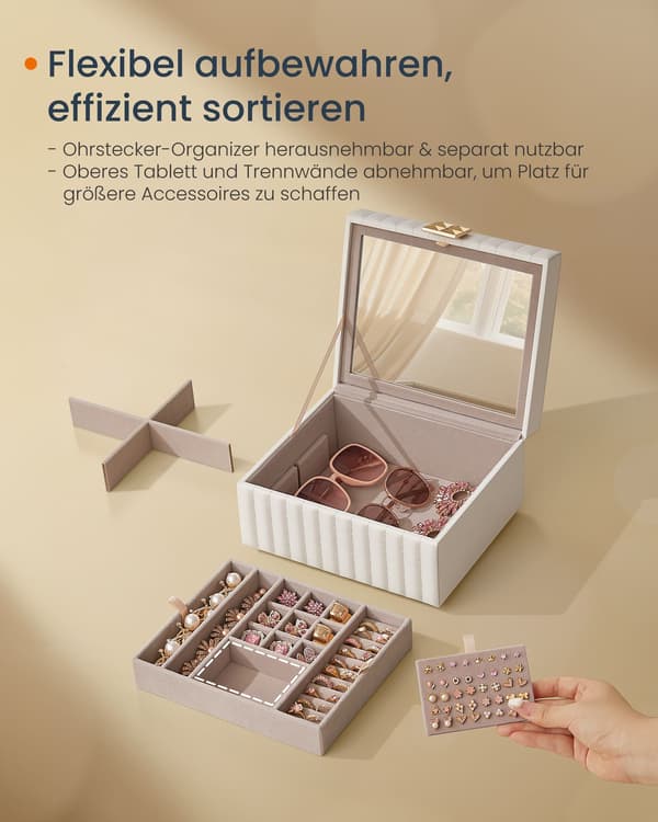Smyckeskrin 2 plan med spegel