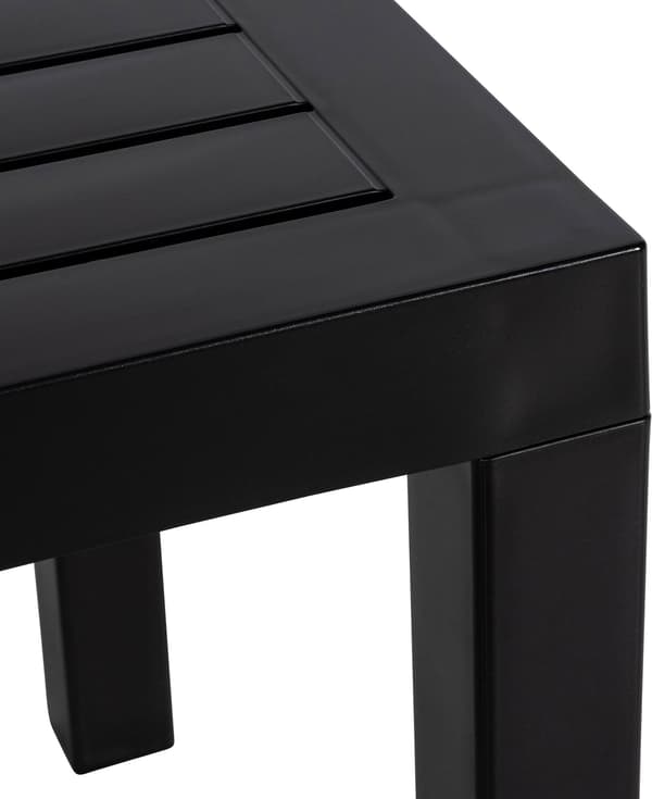 Sidobord - Elegant - Väder -resistent - Material av hög kvalitet: Svart