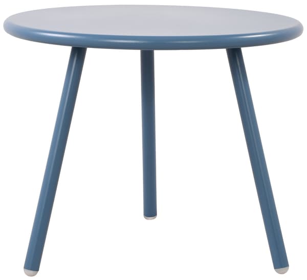 Modernt trädgårdsbord, väderresistent loungebord, rostfritt design -UV -resistent | Färg: blå