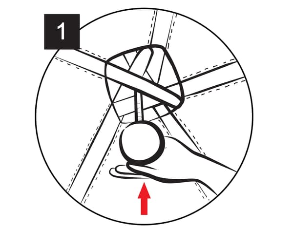 Trä tipi -stabilisator - Tältstärkning - Extra säker lek, stabil tältstruktur