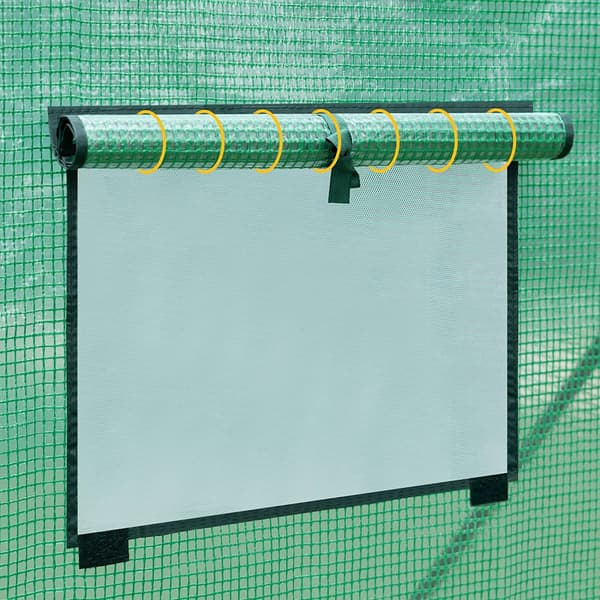 Folieväxthus för växter | Grön | 200x77x146/169 cm
