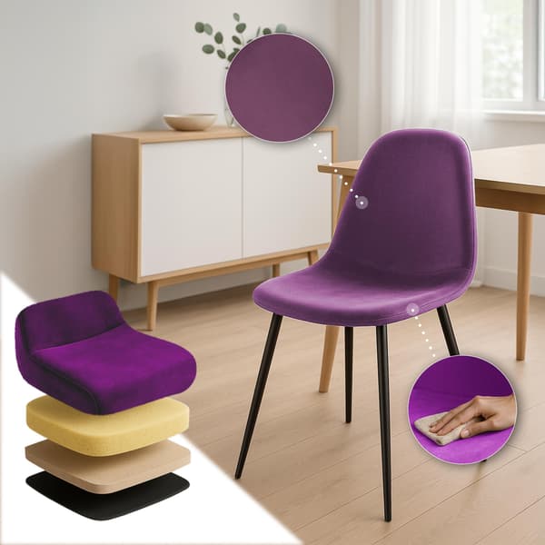 Modern matsalstol - Kökstol - Lätt att underhålla & bekväm design