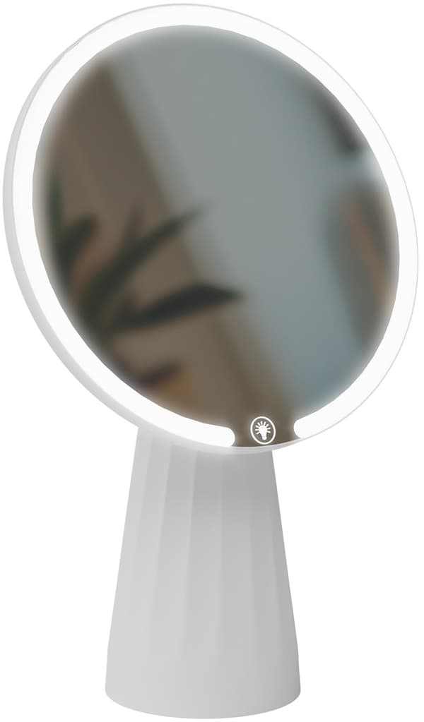Makeup Mirror - Cosmetics Mirror - Dimble LED Lighting, USB -C laddning