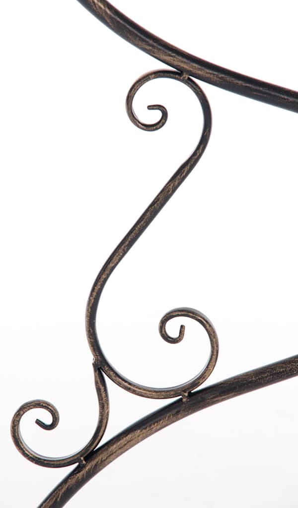 Nostalgic Garden Table - Retro Design - Handmade & Stable Iron | Färg: brons