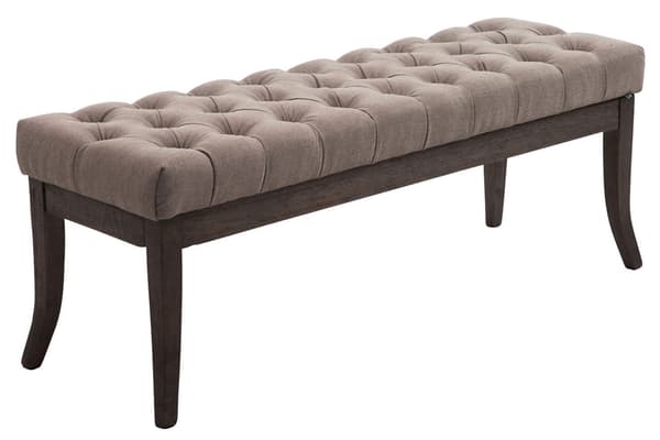 Tyg SOFA - Designer Sofa - Elegant extra sittrum för gäster | Färg: Mörkgrå storlek: 150 cm