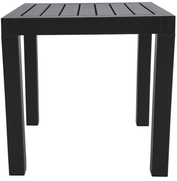 Sidobord - Elegant - Väder -resistent - Material av hög kvalitet: Svart