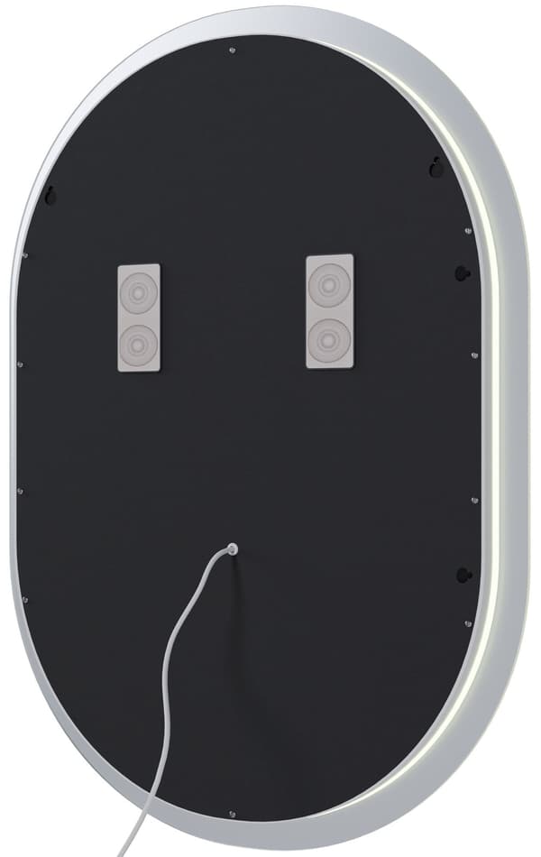 Badrumspegel med Bluetooth - Wall Mirror - LED -belysning och antikondensfunktion