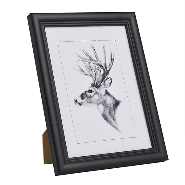 Fotoram i trä med glas, svart | 40x60 cm