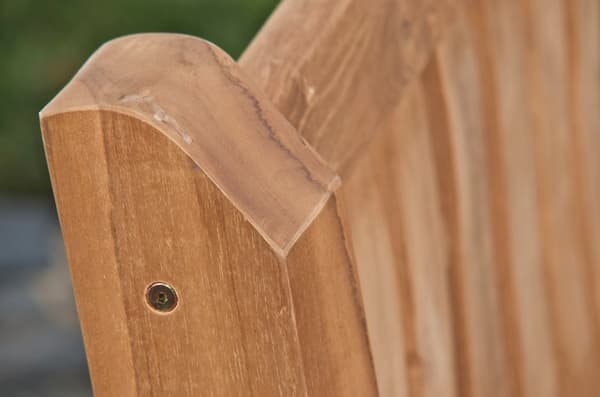 Teak Garden Bench Jackson - Solid Wood - Ergonomisk komfort