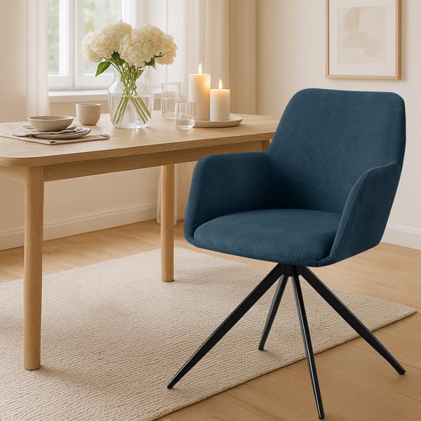 Matsalstol Rib Fabric - Matsstol - 180 ° Run Function för extra komfort