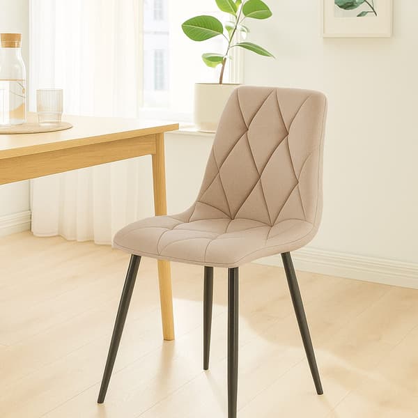 Sammet matsalstol - lyxstol, hög komfort, modern design