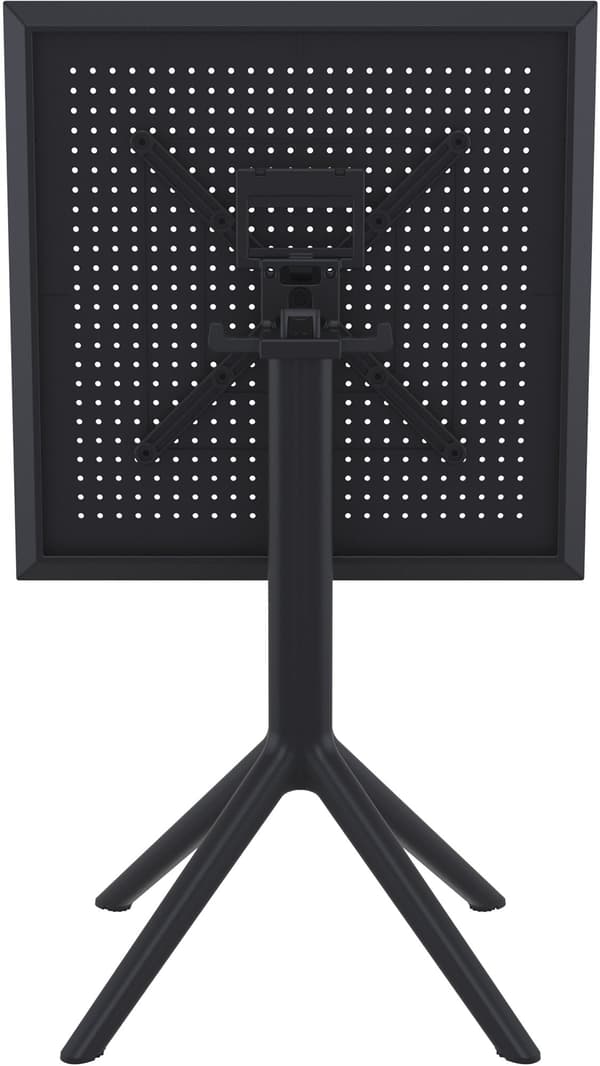 Vikta bord, fällbart bord - UV och väderbeständig - rymdbesparande design