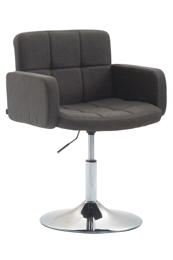 Stylish Cube -formad solstol - fåtölj - 360 ° roterbar och höjd justerbar | Färg: mörkgrå